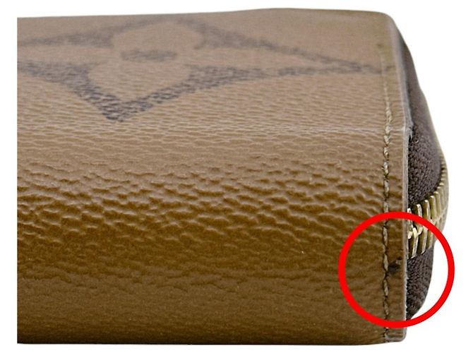 Portafoglio Lungo Louis Vuitton in Monogramma Marrone - vista 12