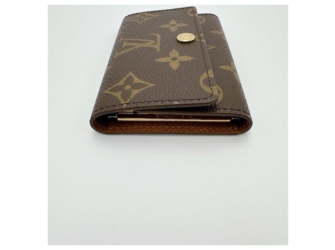 Estuche para llaves Monogram Louis Vuitton Castaño - vista 10