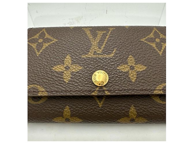 Estuche para llaves Monogram Louis Vuitton Castaño - vista 11