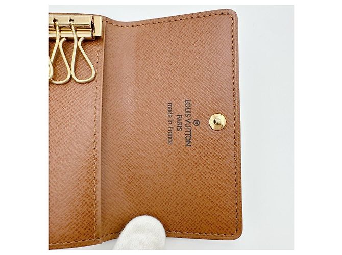 Estuche para llaves Monogram Louis Vuitton Castaño - vista 15