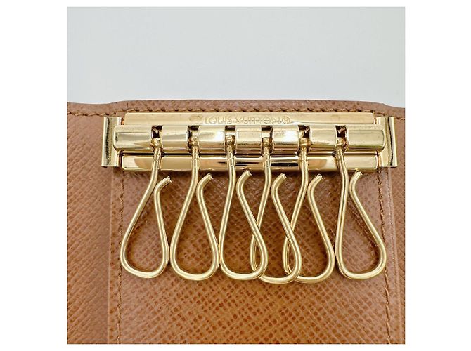 Estuche para llaves Monogram Louis Vuitton Castaño - vista 16