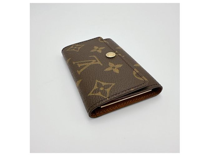 Estuche para llaves Monogram Louis Vuitton Castaño - vista 7