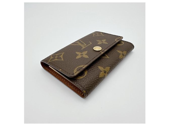 Estuche para llaves Monogram Louis Vuitton Castaño - vista 8