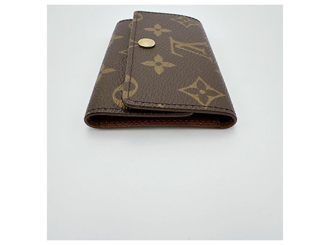 Estuche para llaves Monogram Louis Vuitton Castaño - vista 9