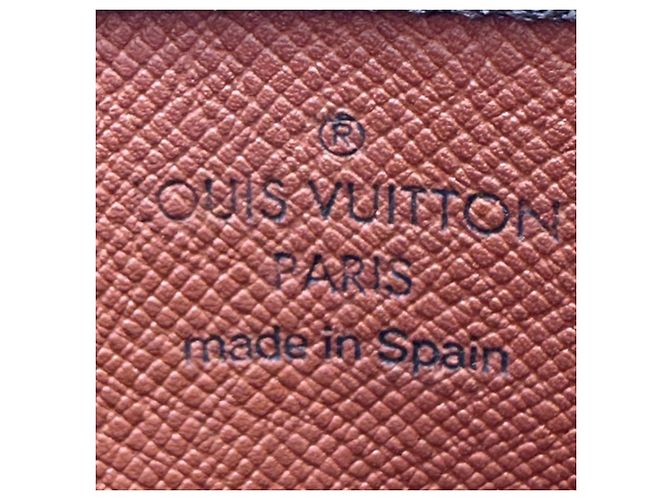 Monogramm Münzbörse Louis Vuitton Braun - Ansicht 11
