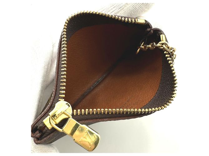 Monogramm Münzbörse Louis Vuitton Braun - Ansicht 8
