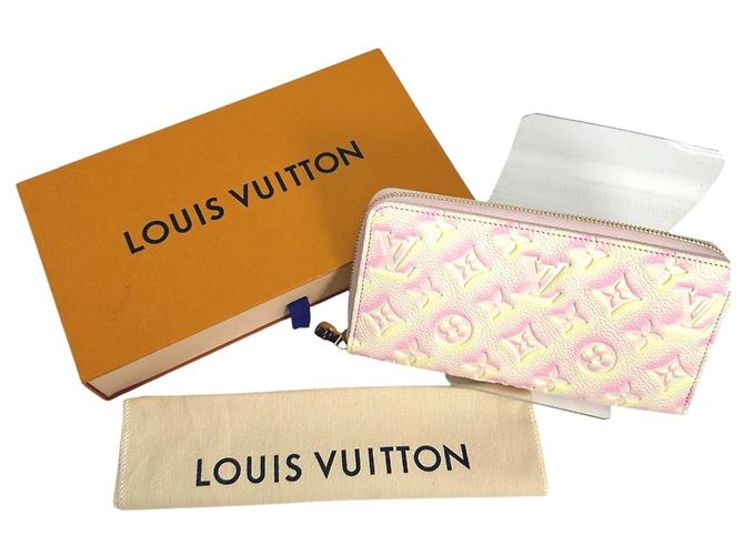 Cartera Larga Monogram Empreinte Louis Vuitton Rosa - vista 10