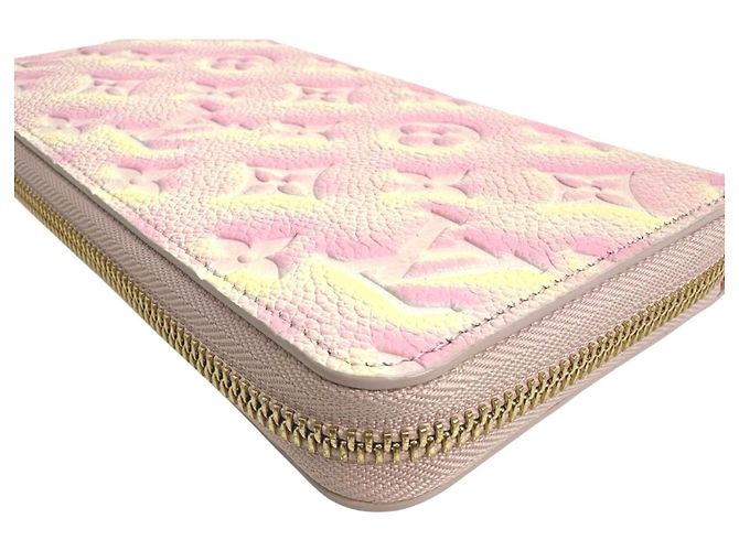 Cartera Larga Monogram Empreinte Louis Vuitton Rosa - vista 4