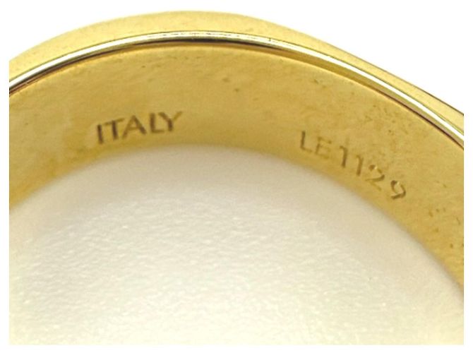 Goldplattierter Bandring von Louis Vuitton Golden - Ansicht 10