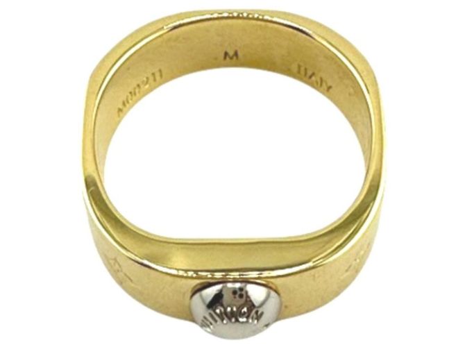 Goldplattierter Bandring von Louis Vuitton Golden - Ansicht 2