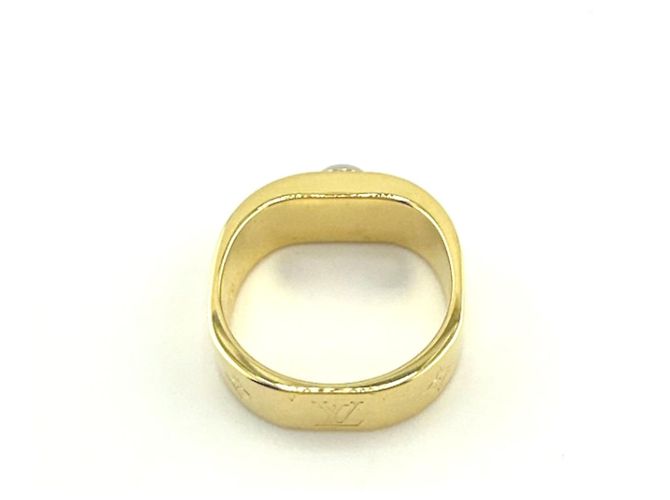 Goldplattierter Bandring von Louis Vuitton Golden - Ansicht 4