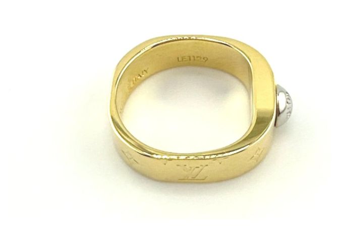 Goldplattierter Bandring von Louis Vuitton Golden - Ansicht 5