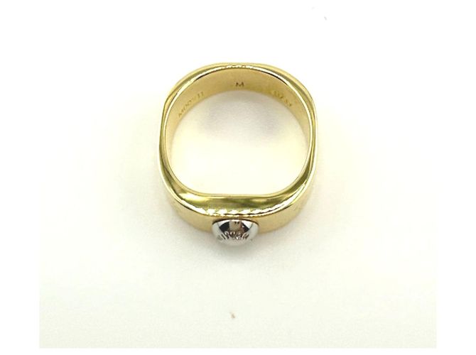 Goldplattierter Bandring von Louis Vuitton Golden - Ansicht 6