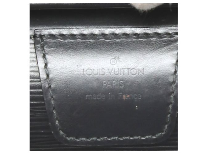 Porte-documents en cuir Epi Louis Vuitton Noir - vue 23