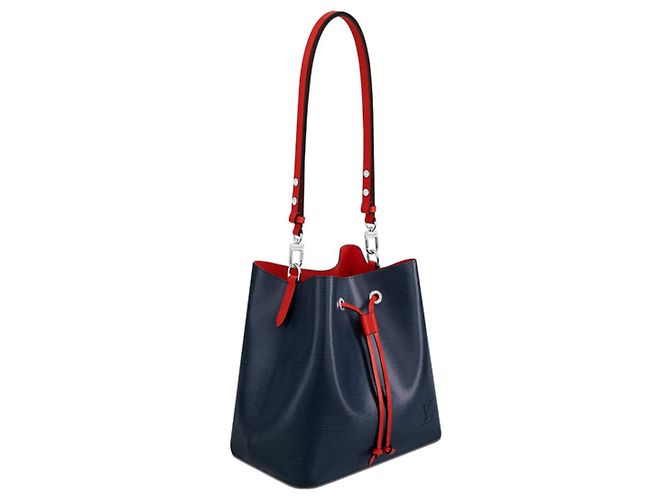 Néonoé Borsa a Spalla NeoNoe Epi di Louis Vuitton Blu - vista 5