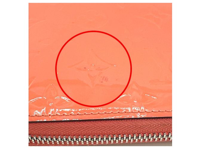 Cartera Larga Monogram Vernis Louis Vuitton Rosa - vista 14