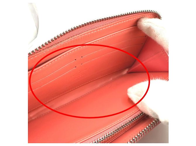 Cartera Larga Monogram Vernis Louis Vuitton Rosa - vista 16