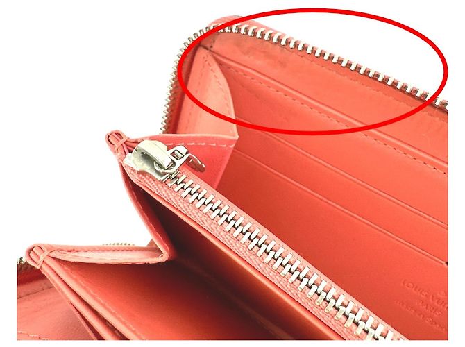 Cartera Larga Monogram Vernis Louis Vuitton Rosa - vista 19