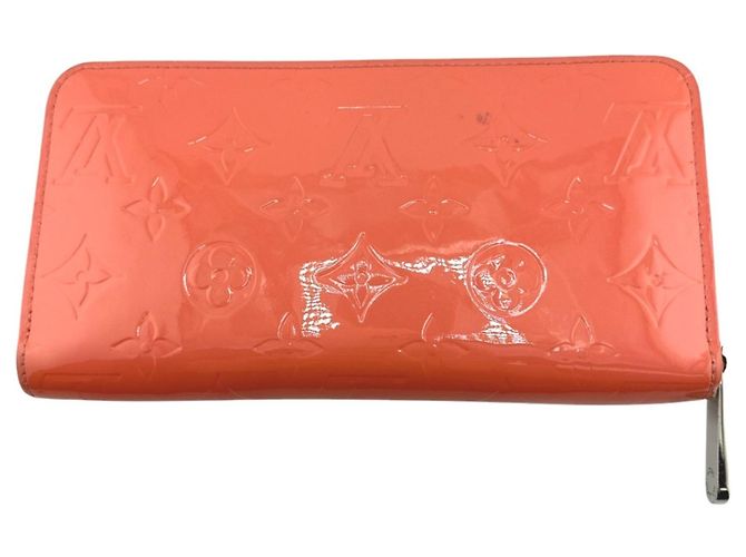 Cartera Larga Monogram Vernis Louis Vuitton Rosa - vista 3