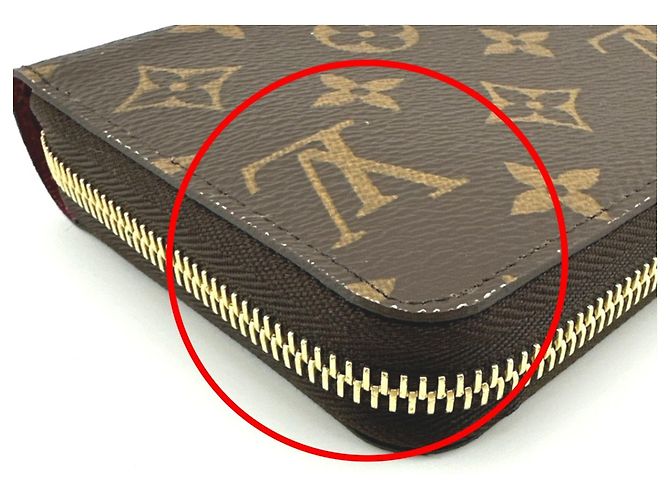 Cartera larga Monogram Louis Vuitton Castaño - vista 8