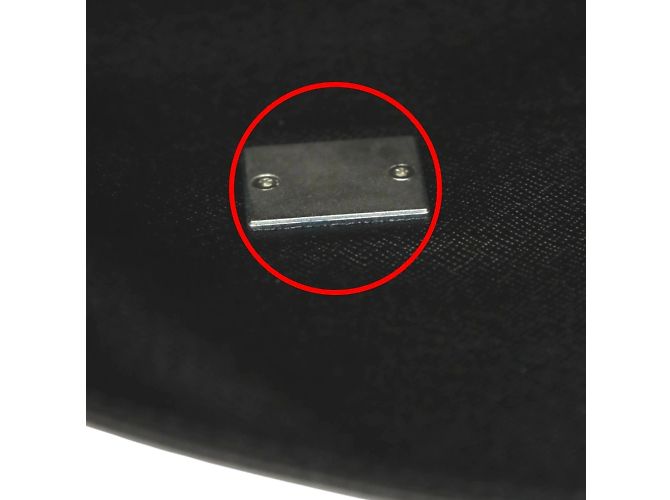 Borsa Clutch Selenga Taiga di Louis Vuitton Nero - vista 12