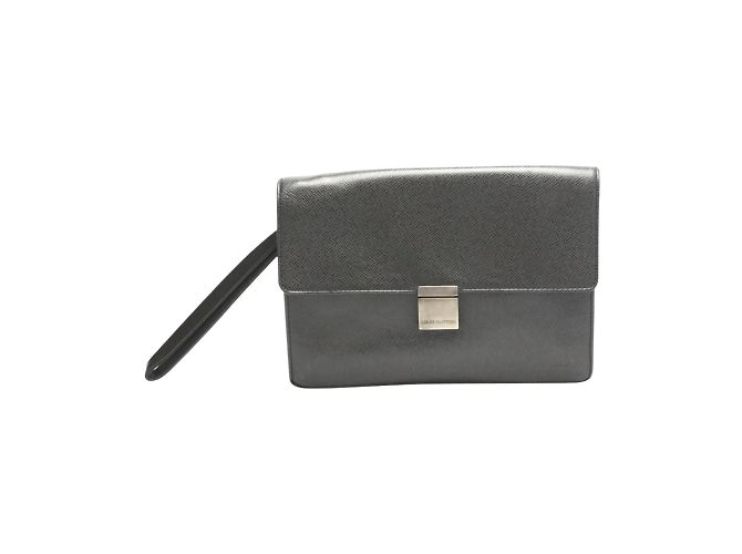 Borsa Clutch Selenga Taiga di Louis Vuitton Nero - vista 2