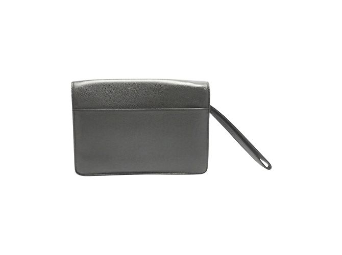 Borsa Clutch Selenga Taiga di Louis Vuitton Nero - vista 3