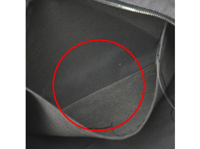 Hermès Hermes Tote Bag MM aus Air Line Canvas in Grau Braun - Ansicht 18