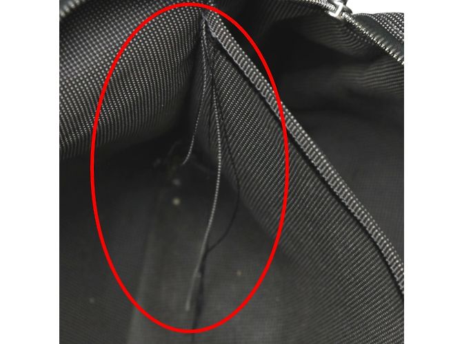 Hermès Hermes Tote Bag MM aus Air Line Canvas in Grau Braun - Ansicht 19