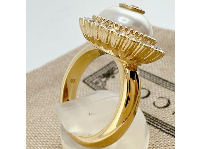 Anello Gucci Effetto Catena Oro D'oro - vista 5