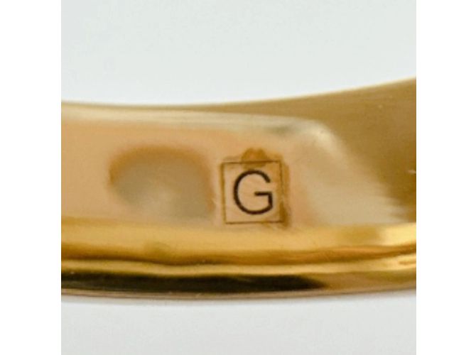 Anello Gucci Effetto Catena Oro D'oro - vista 8