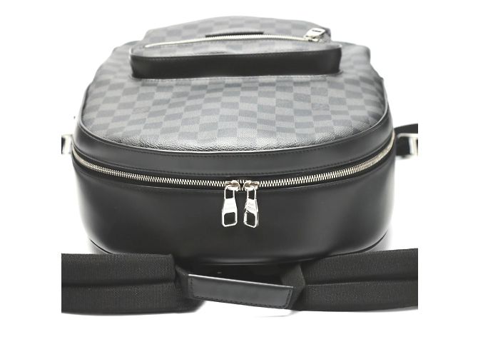 Zaino Damier Graphite Louis Vuitton Nero - vista 11