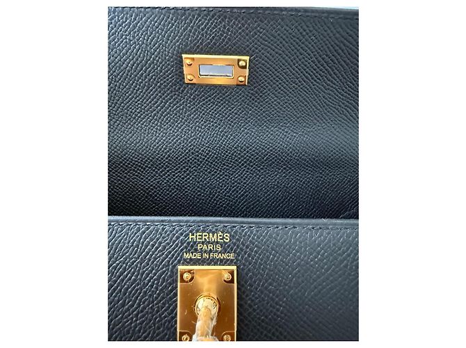 Borsa a mano Hermès Kelly 25 in pelle nera Nero - vista 13