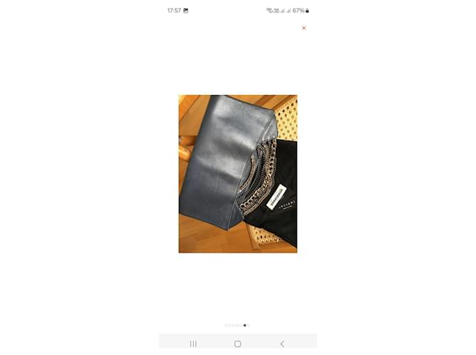 Borsa a mano/clutch Orciani Blu scuro - vista 6