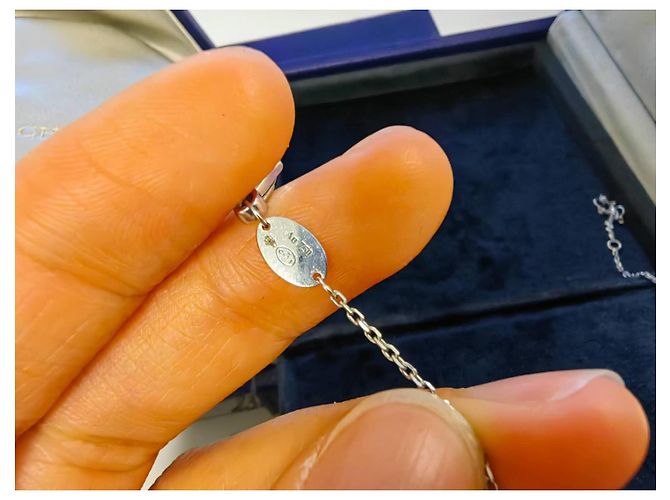 Chaumet Collana in Oro Bianco - vista 6