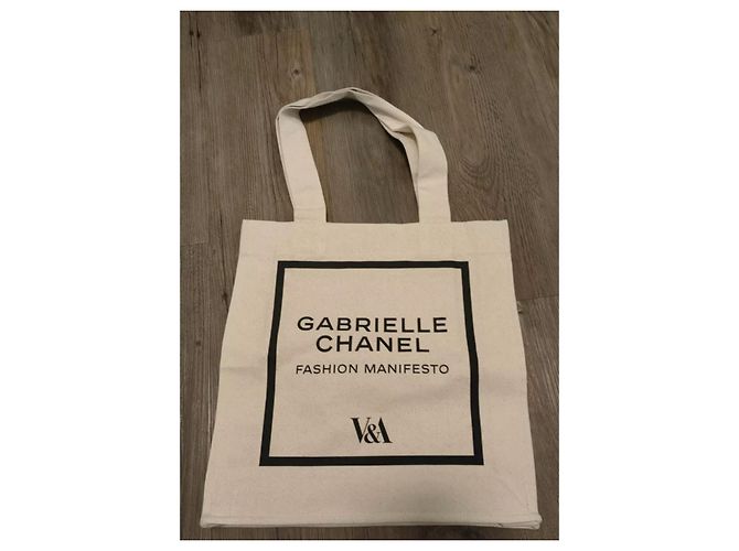 Chanel Canvas Tote Bag Beige - Ansicht 2