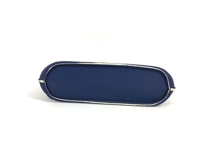 Chanel Navy Polyamid Tote-Handtasche Marineblau - Ansicht 5