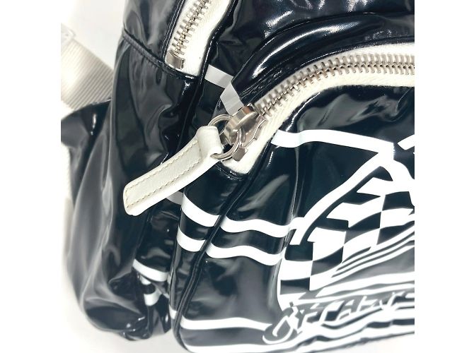 Zaino bicolore CHANEL LA PAUSA Nero Bianco - vista 12