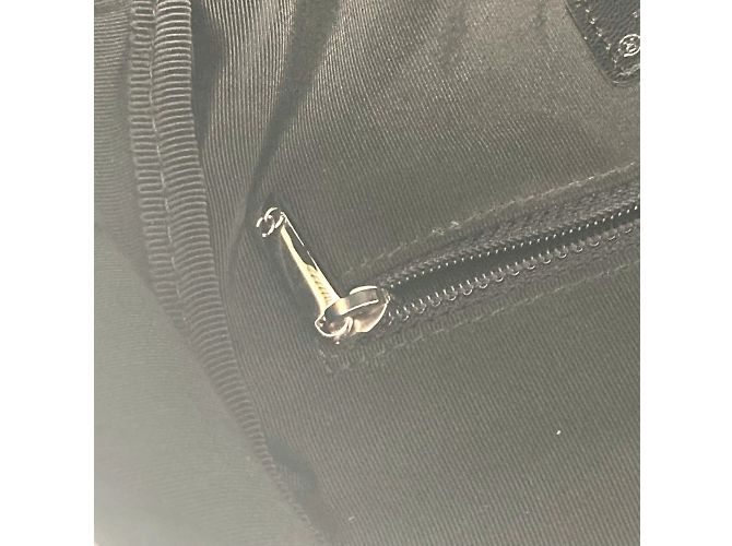 Zaino bicolore CHANEL LA PAUSA Nero Bianco - vista 16
