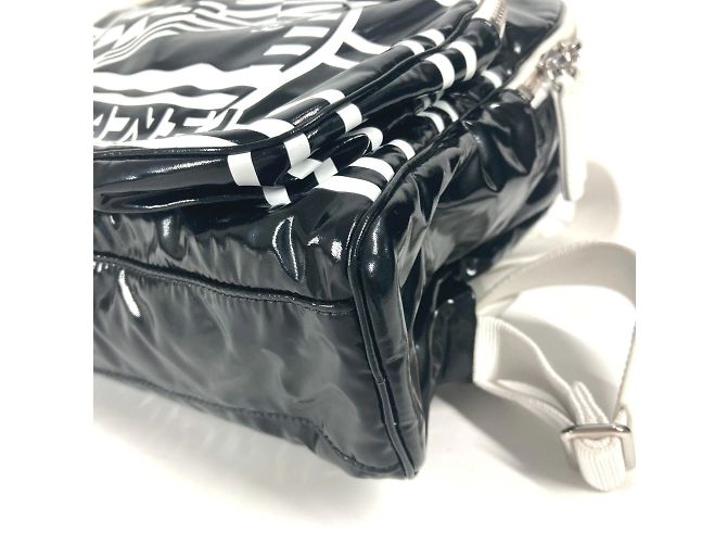 Zaino bicolore CHANEL LA PAUSA Nero Bianco - vista 6
