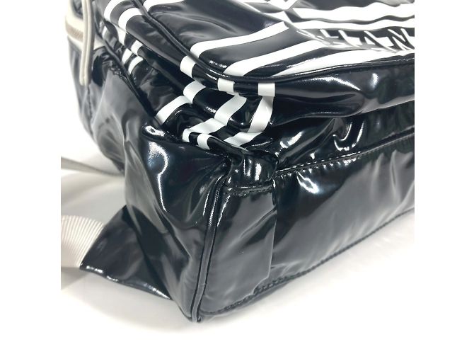 Zaino bicolore CHANEL LA PAUSA Nero Bianco - vista 7