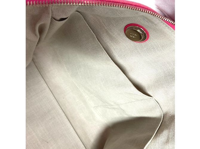 Borsa Boston Deauville con logo CC Coco Mark AS4166 di Chanel Rosa - Ansicht 16