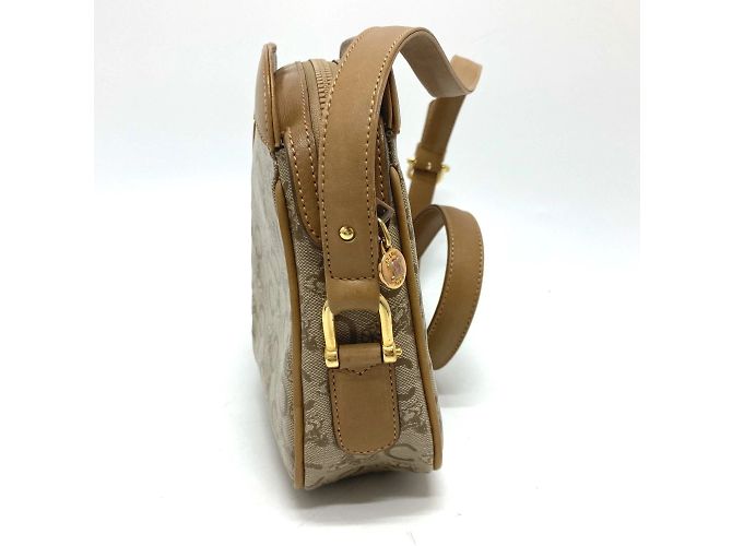 Céline Celine C Macadam Shoulder Bag Beige - view 3