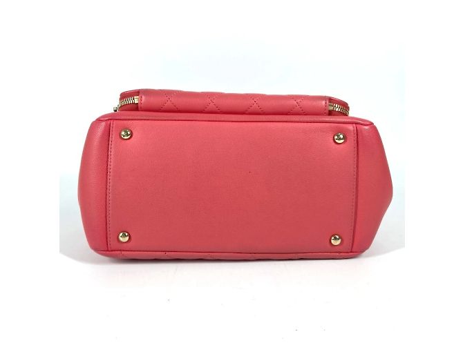 Bolso tote de piel de ternera granulada rosa Chanel A93750 - vista 16