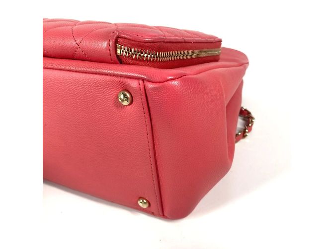 Bolso tote de piel de ternera granulada rosa Chanel A93750 - vista 17