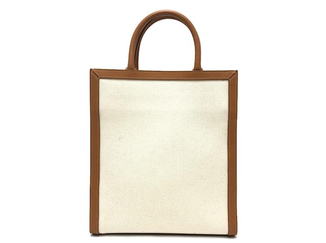 Céline Borsa Cabas Piccola Verticale 2WAY Celine Marrone Beige - vista 2