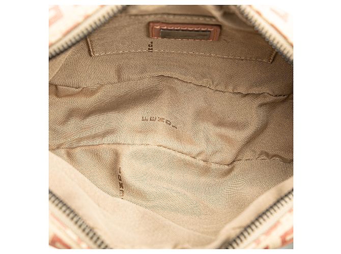 Fendi Beige Zucchino Canvas Crossbody - vista 4