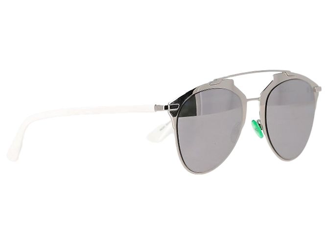 Occhiali da sole aviator Dior Reflected in metallo argento Metallico - vista 2