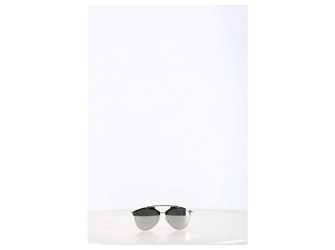 Occhiali da sole aviator Dior Reflected in metallo argento Metallico - vista 5