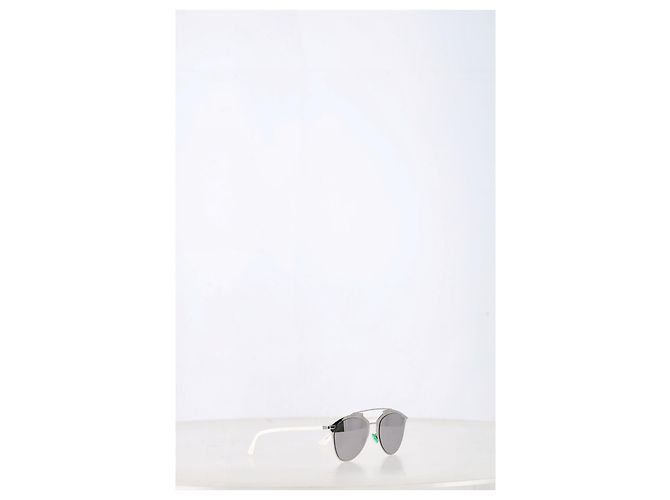 Occhiali da sole aviator Dior Reflected in metallo argento Metallico - vista 6